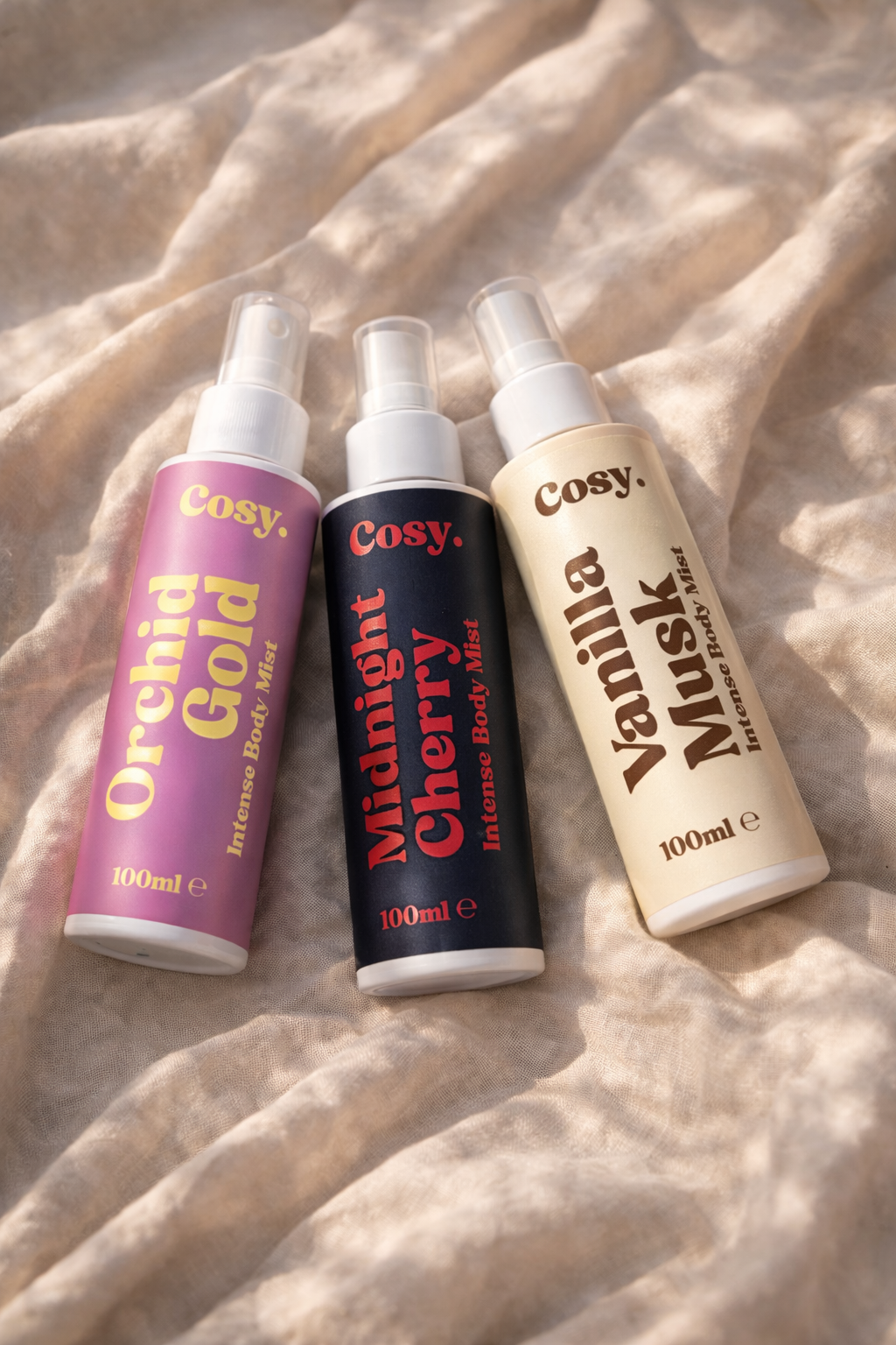 Brumes corporelles intenses 100ml