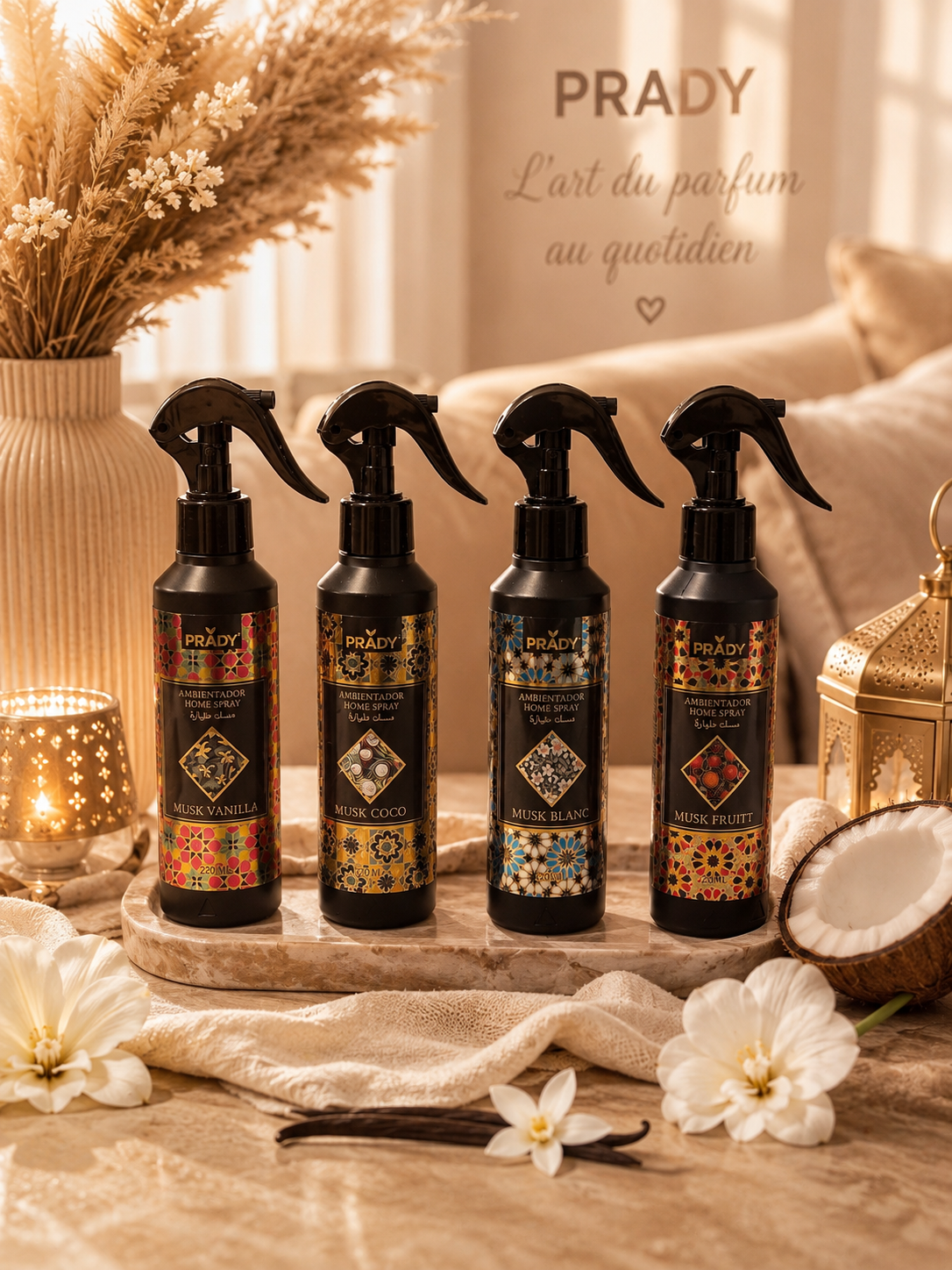 Spray d'Ambiance Prady 220 ml 🌸