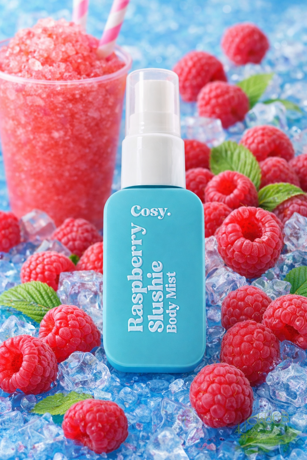 Mini Brume de poche corporelle - Raspberry Slushie 30 ML