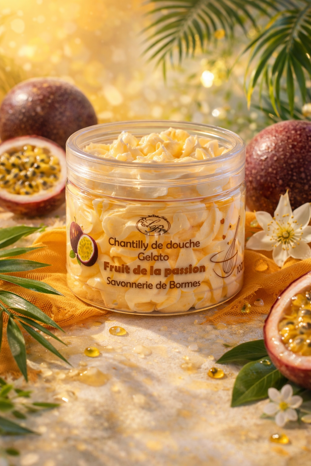Chantilly de douche - Fruit de la passion 🍊