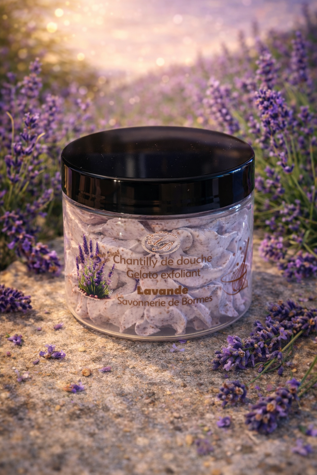Chantilly de douche - Lavande exfoliante 💜✨