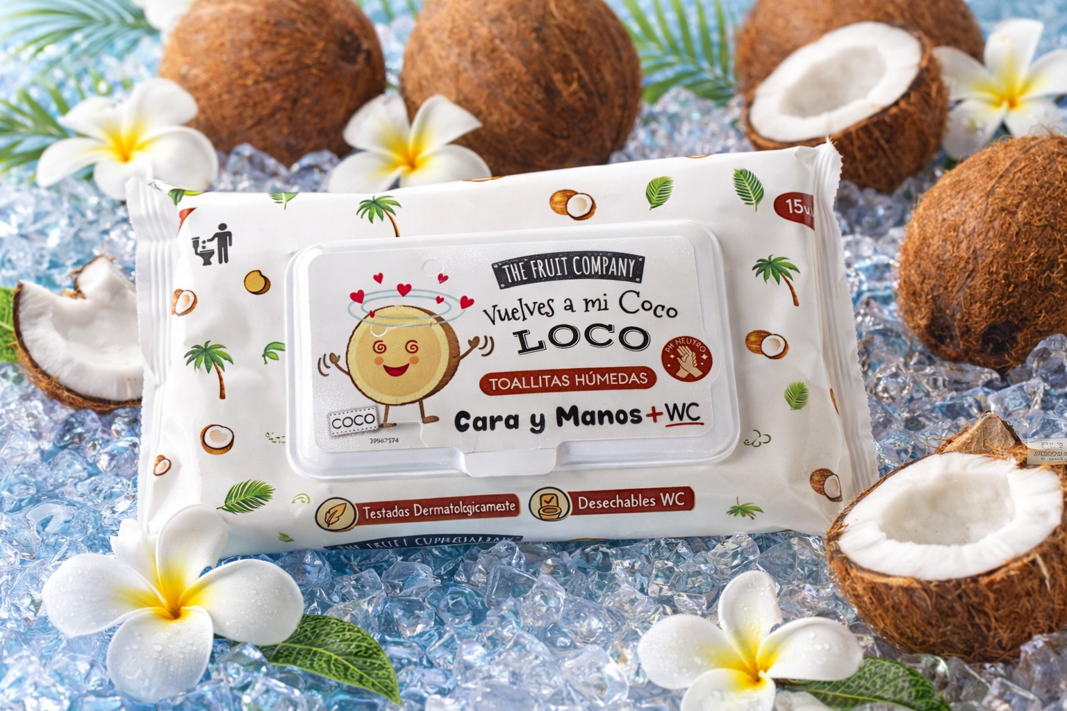 Lingettes Multi-Usage – Senteur Coco