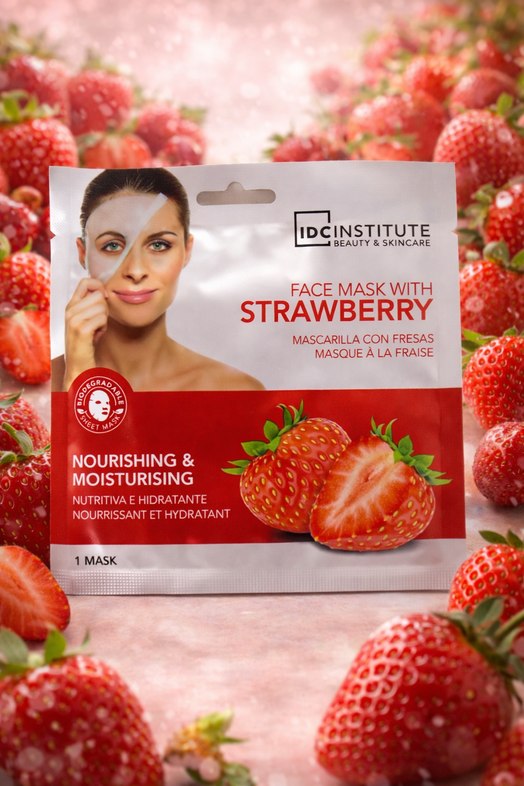 Masque Visage Nourrissant & Hydratant – Senteur Fraise