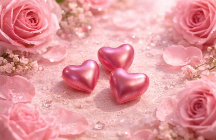 Perle de bain - Rose 💗🌹 (Par lot)