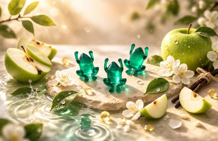 Perle de bain - Pomme Verte 🐸🟢 (Par lot)