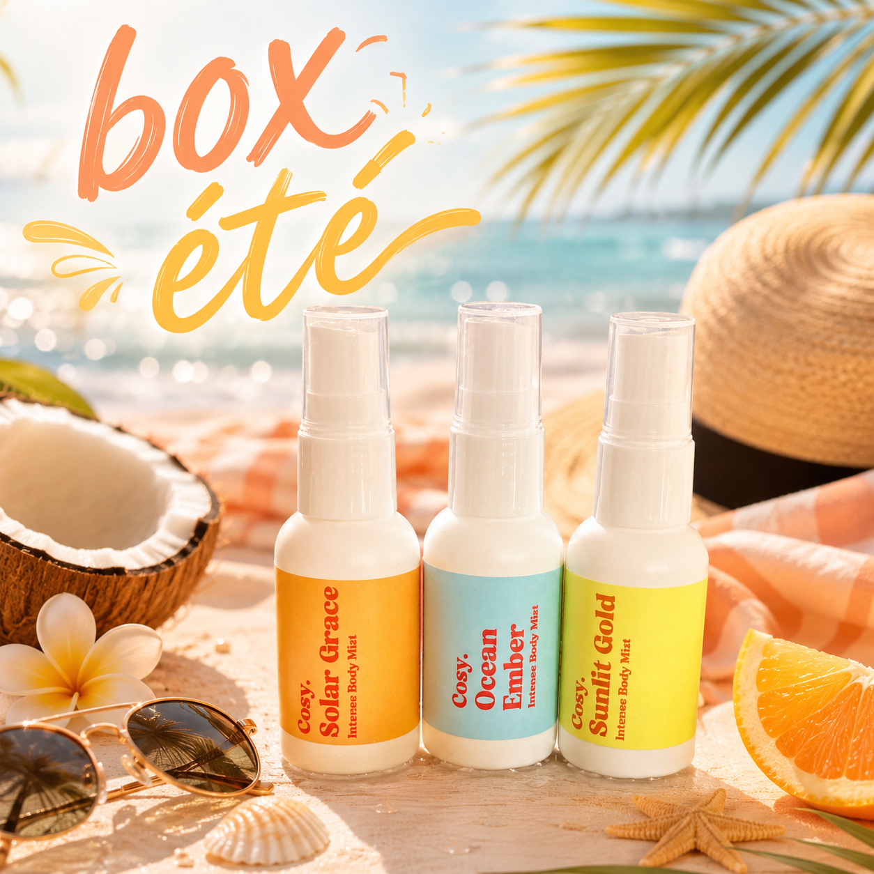 🌴 Box Premium Paradise – Le Coffret Évasion de l'Été