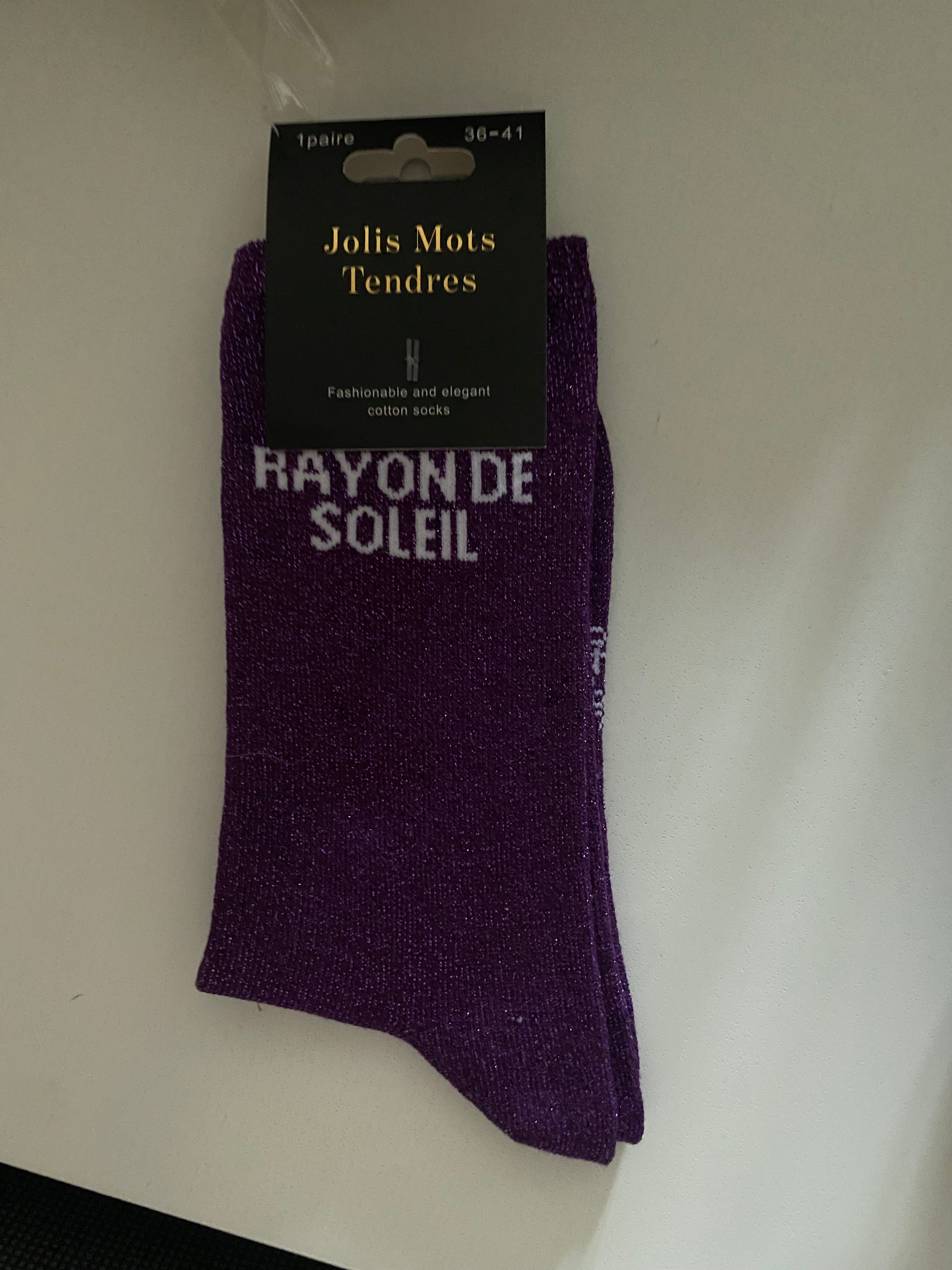 Chaussettes Mots Doux 🧦✨