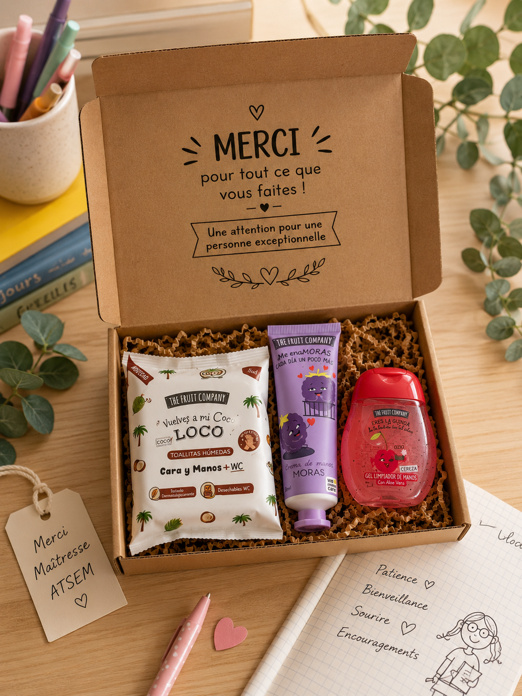 Box Cadeau Maîtresse & Atsem 🍎
