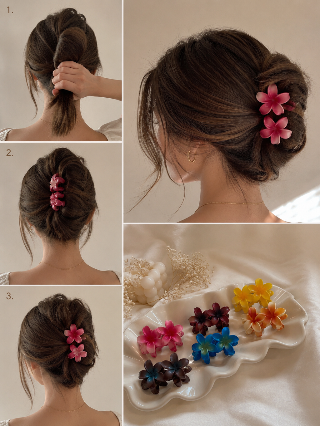 Pince Fleur de Monoï