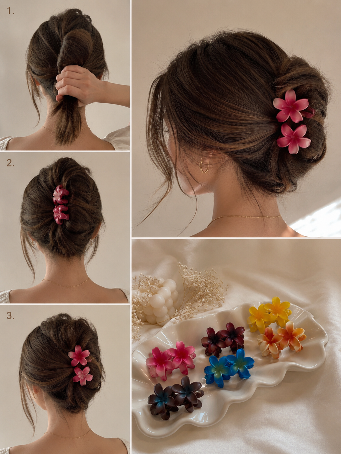 Pince Fleur de Monoï