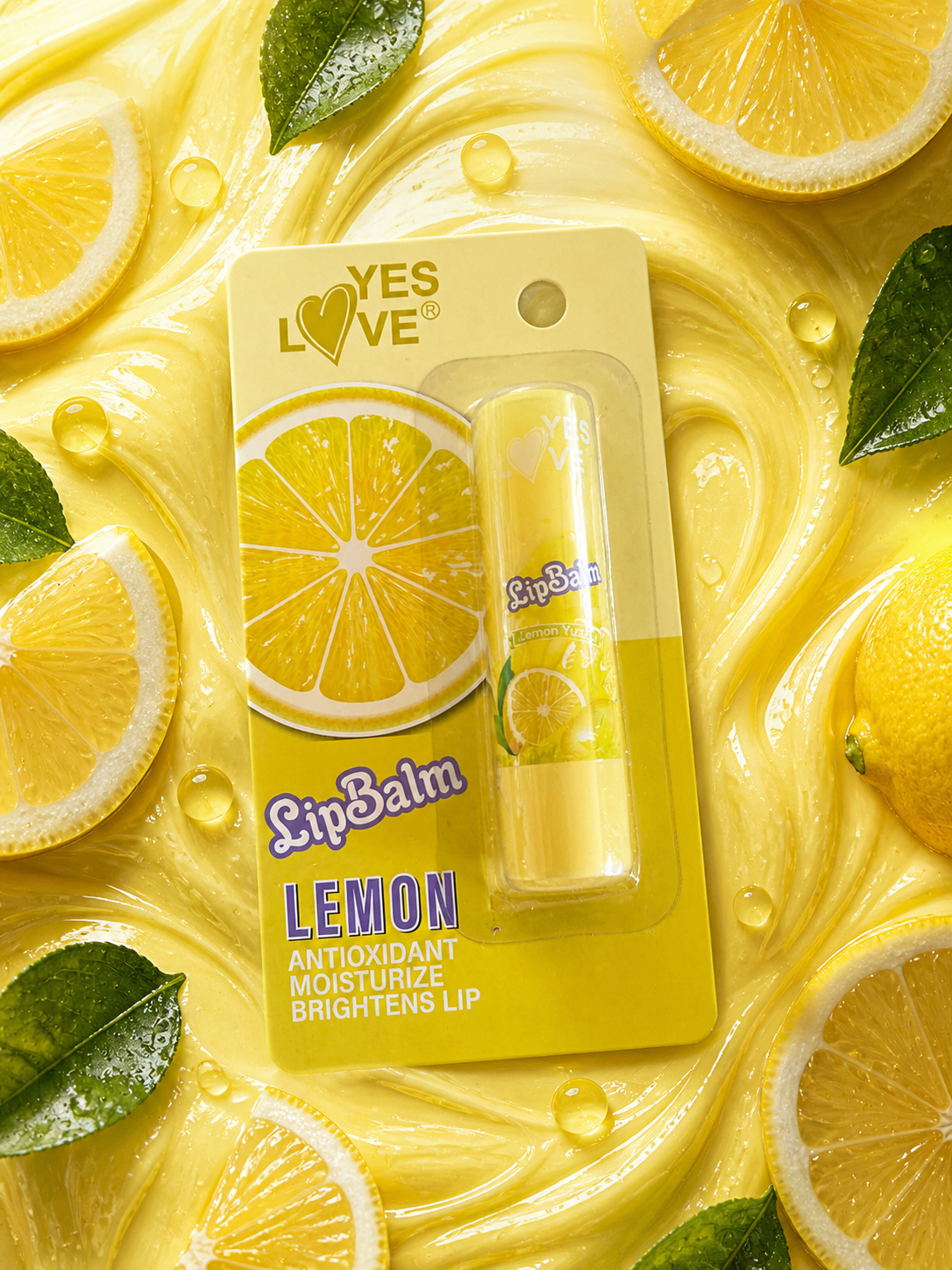Baume à Lèvres Antioxydant – Senteur Citron