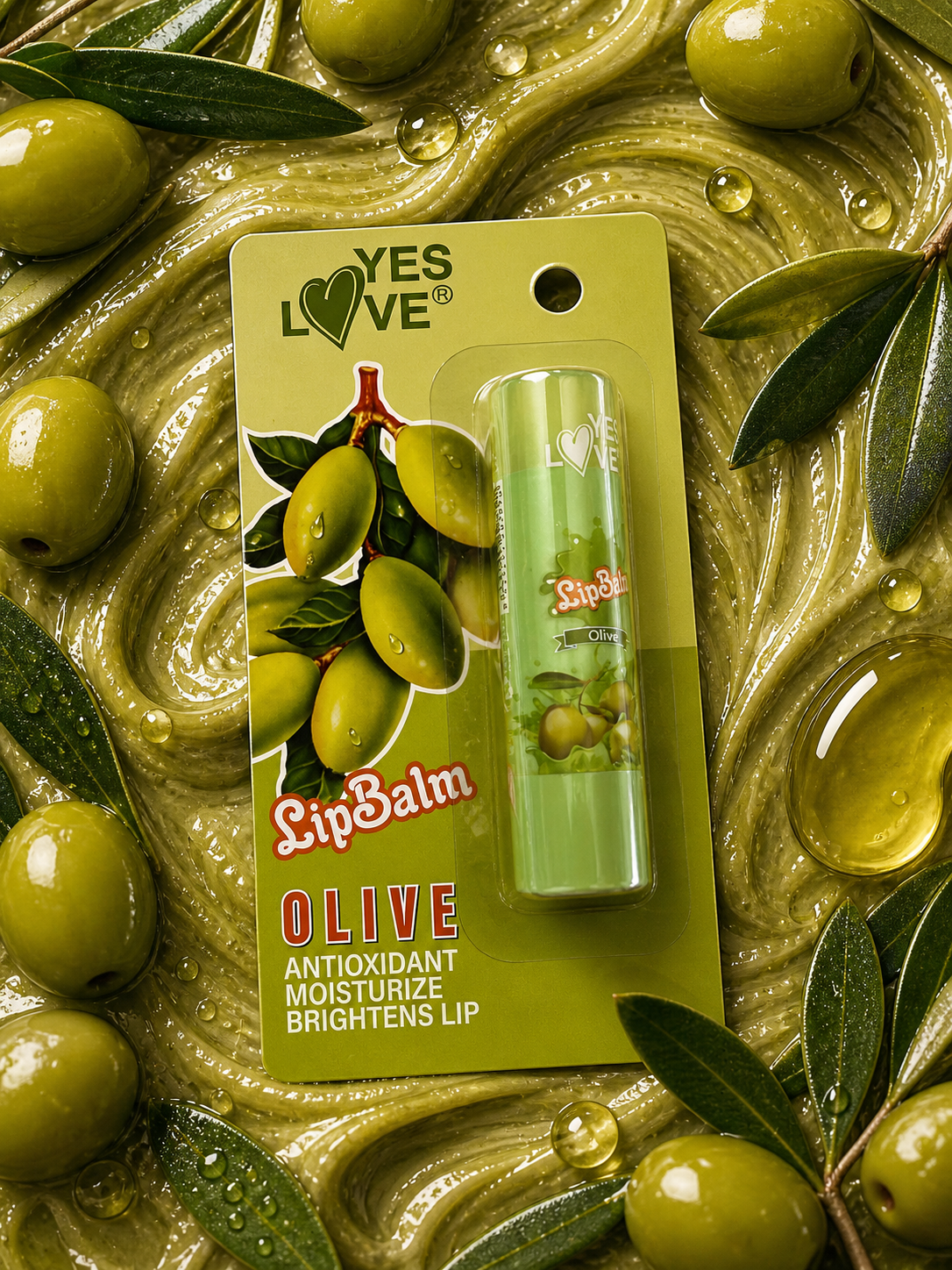 Baume à Lèvres Antioxydant – Senteur Olive