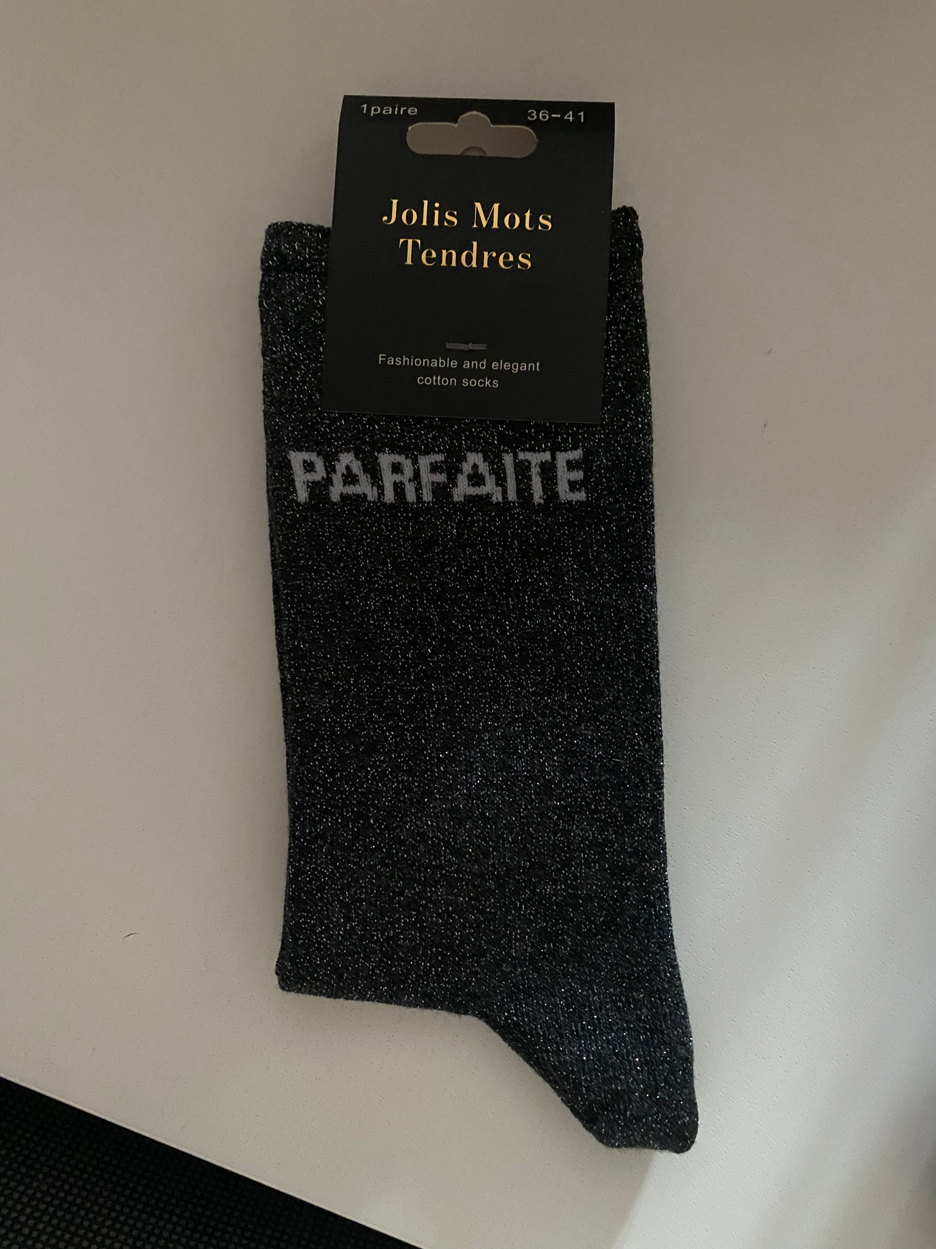 Chaussettes Mots Doux 🧦✨
