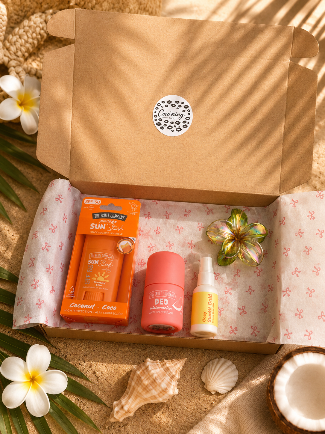 🏖️ Box Journée à la Plage – Coffret Beauté Estival
