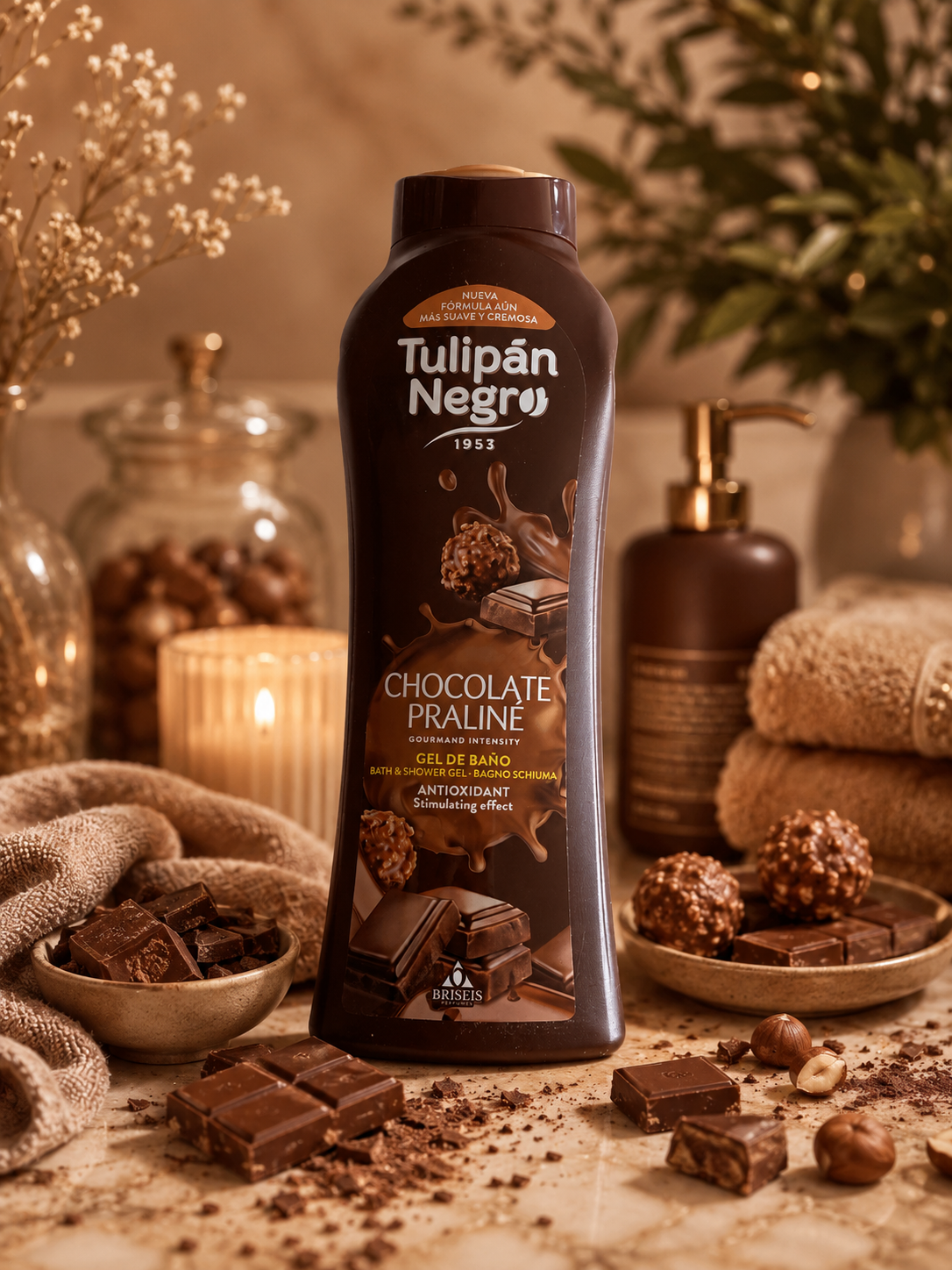 Gel douche - Senteur Chocolat Praliné 🍫