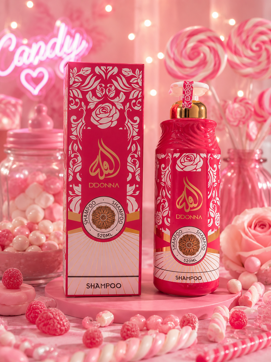 Shampoing à la kératine intense - Senteur Candy 🍬