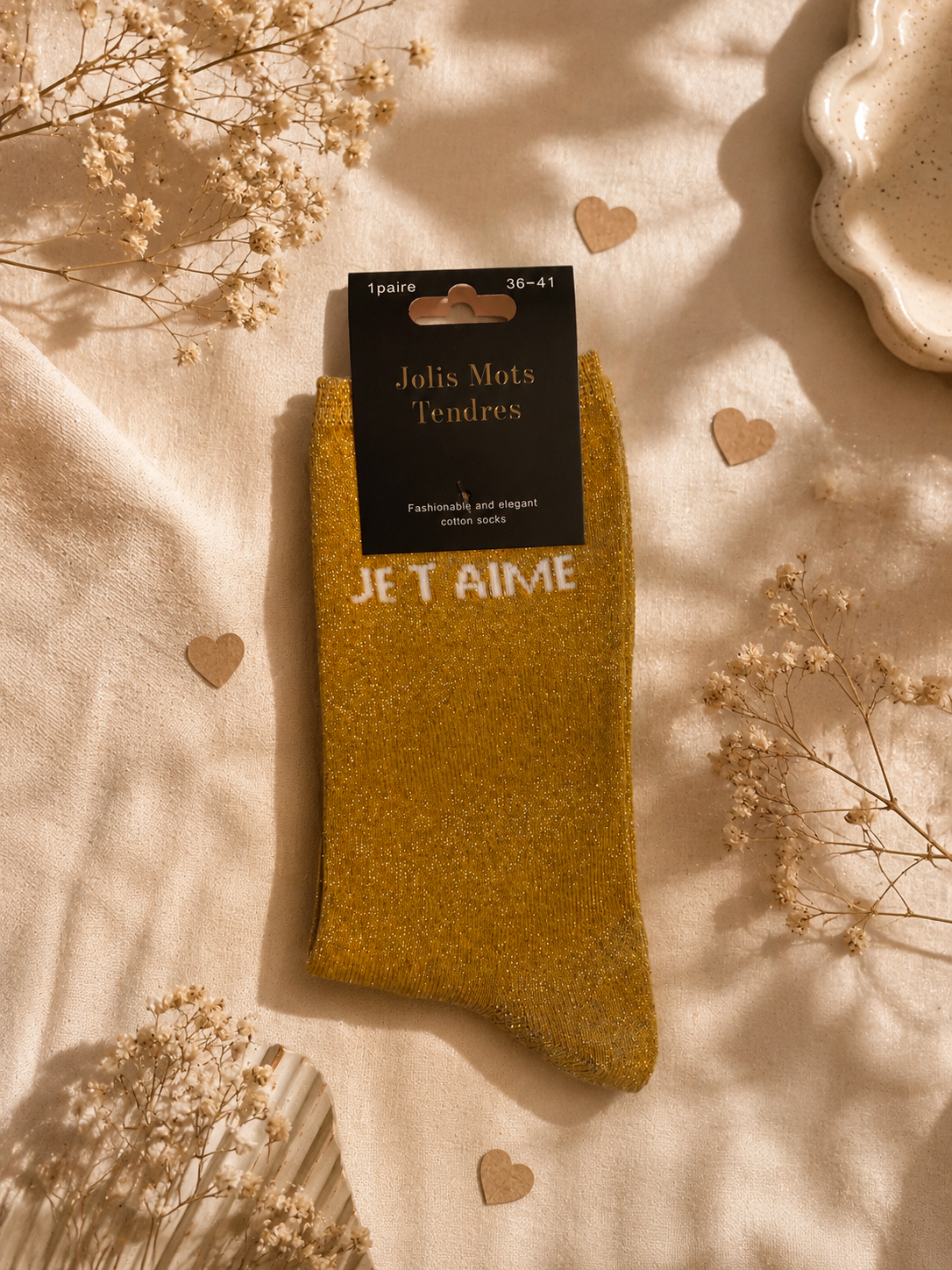 Chaussettes Mots Doux 🧦✨
