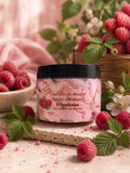 🍓 Chantilly de Douche Exfoliante – Framboise ✨