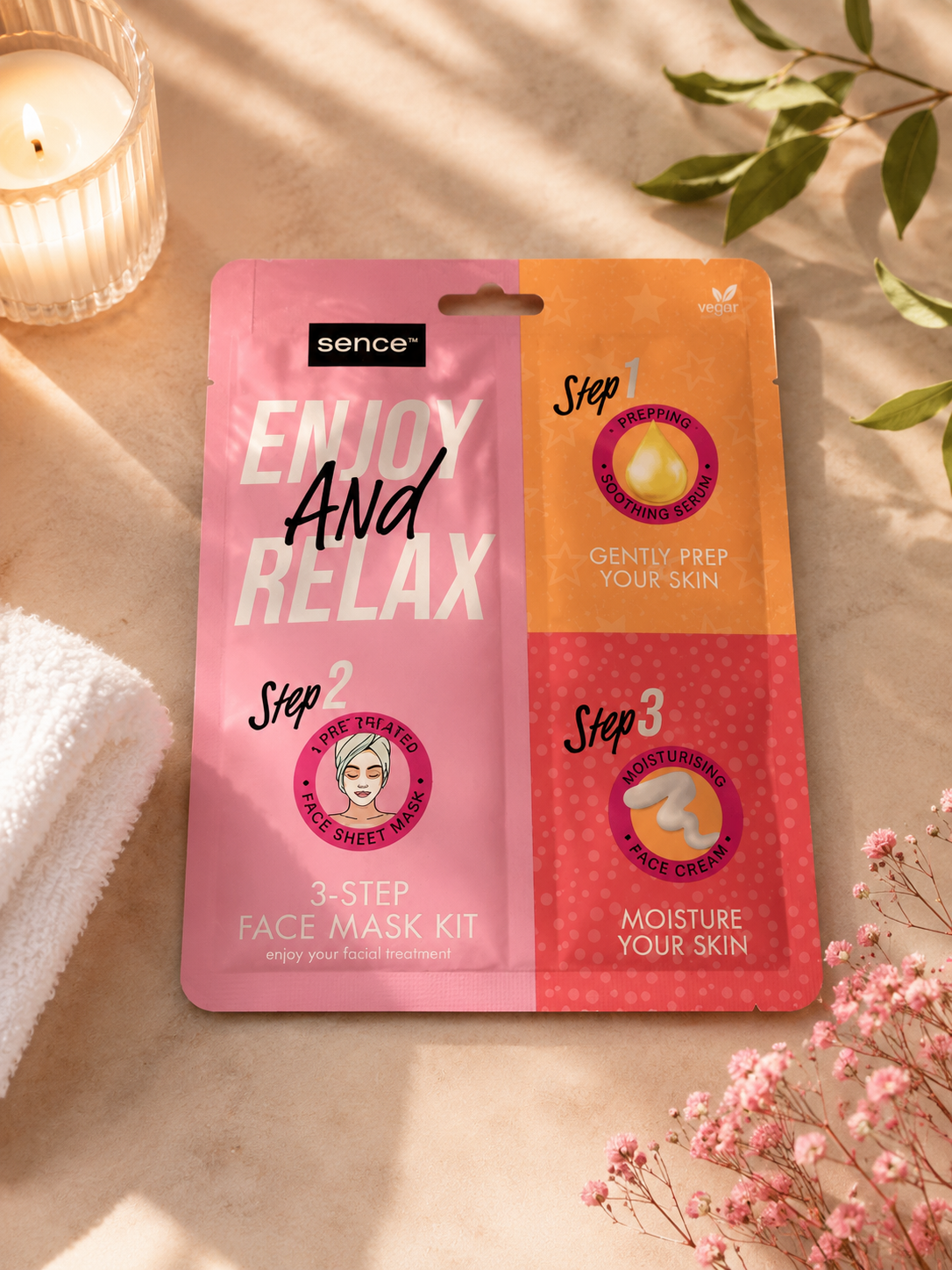 Masque Visage 3 en 1 Sence Enjoy & Relax ✨