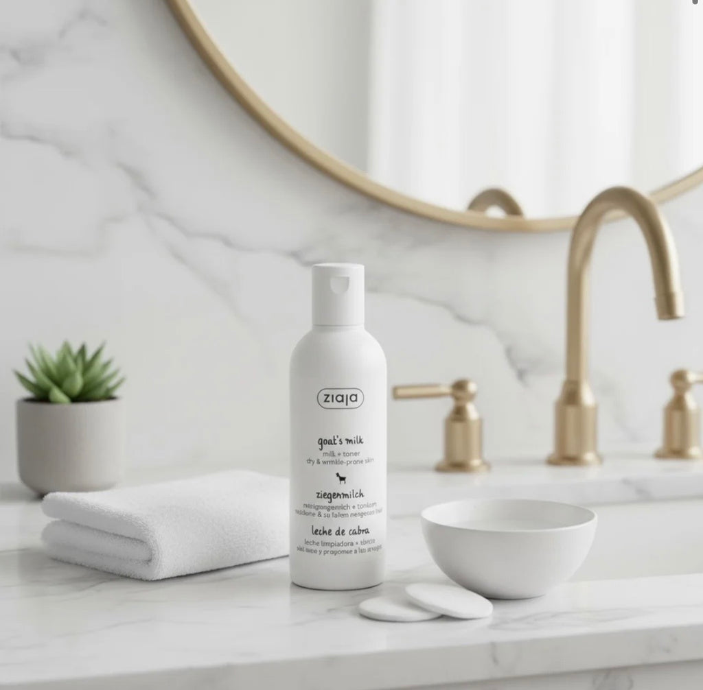 🐐 Démaquillant Lotion Tonique au Lait de Chèvre 200ml