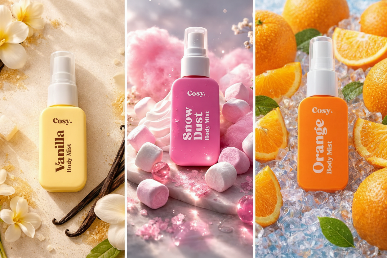Mini Brumes - Vanilla, Snow Dust & Orange